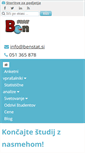 Mobile Screenshot of benstat.si